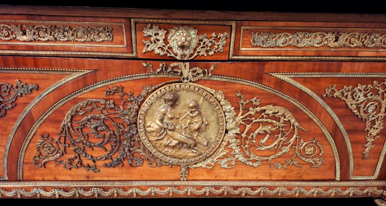 A French LouisXVI style commode.