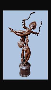 A Pair Of exotic dancers in Art-Nouveau style