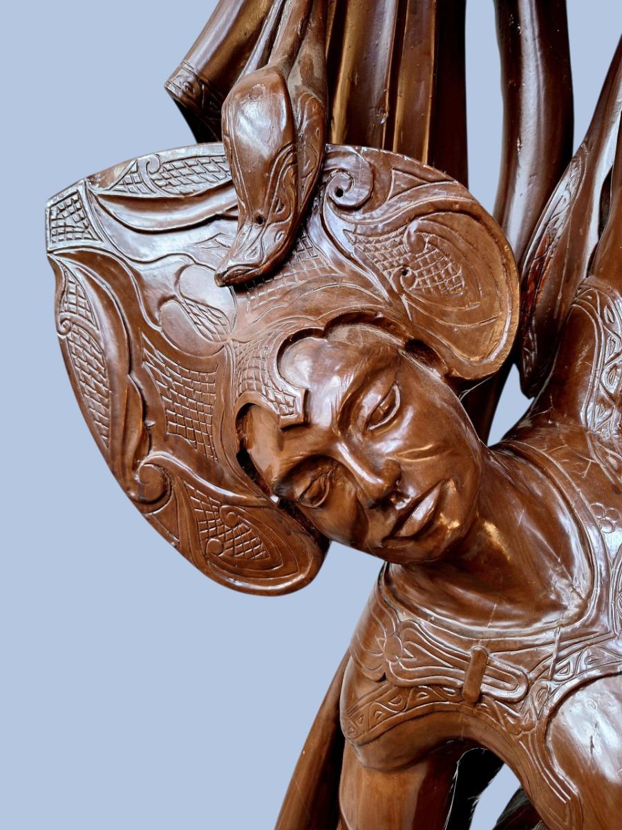 A Pair Of exotic dancers in Art-Nouveau style