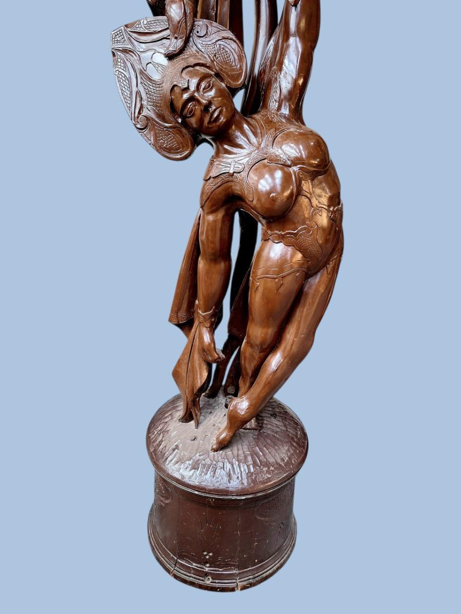 A Pair Of exotic dancers in Art-Nouveau style