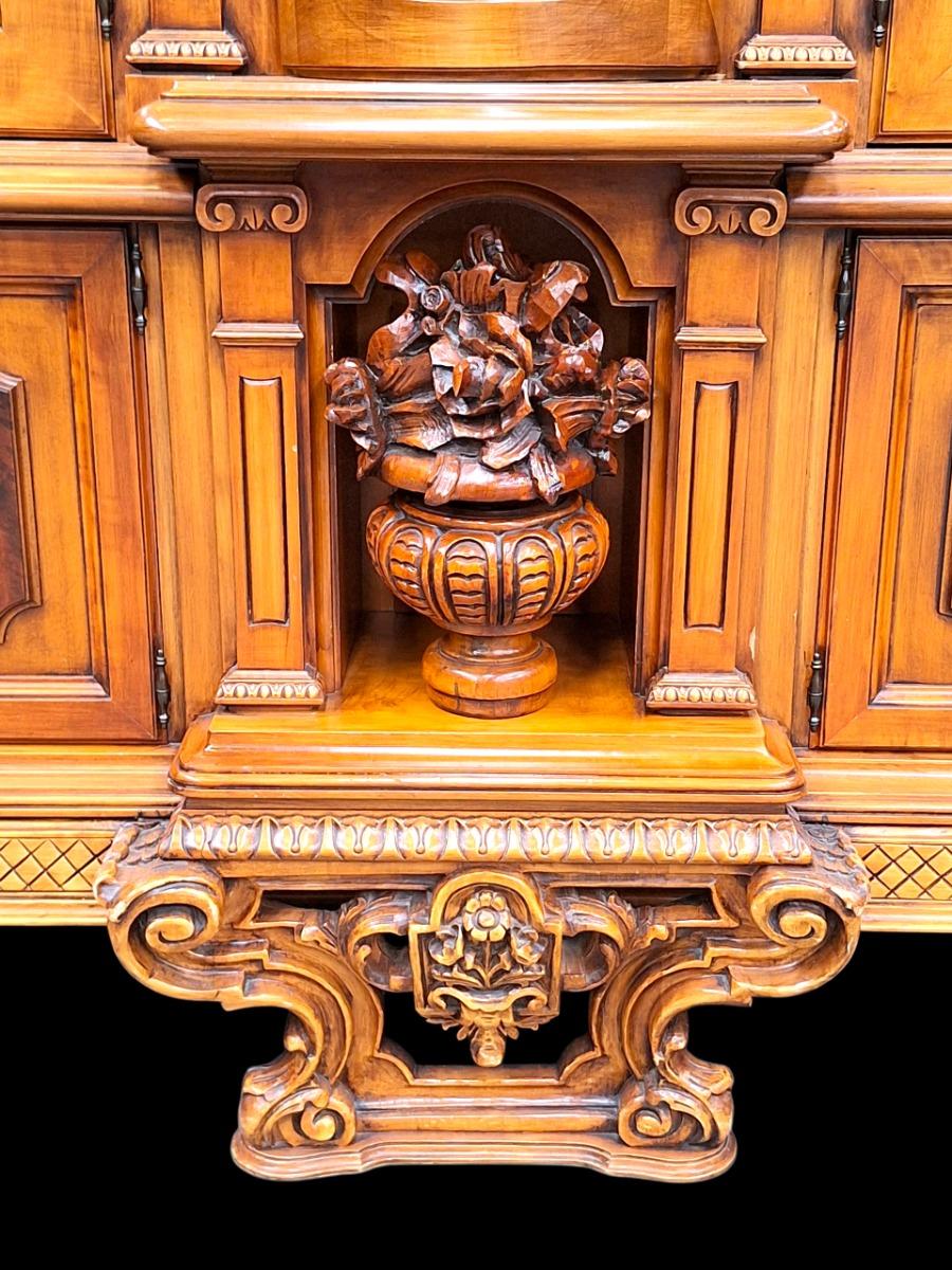 Baroque style dining suite