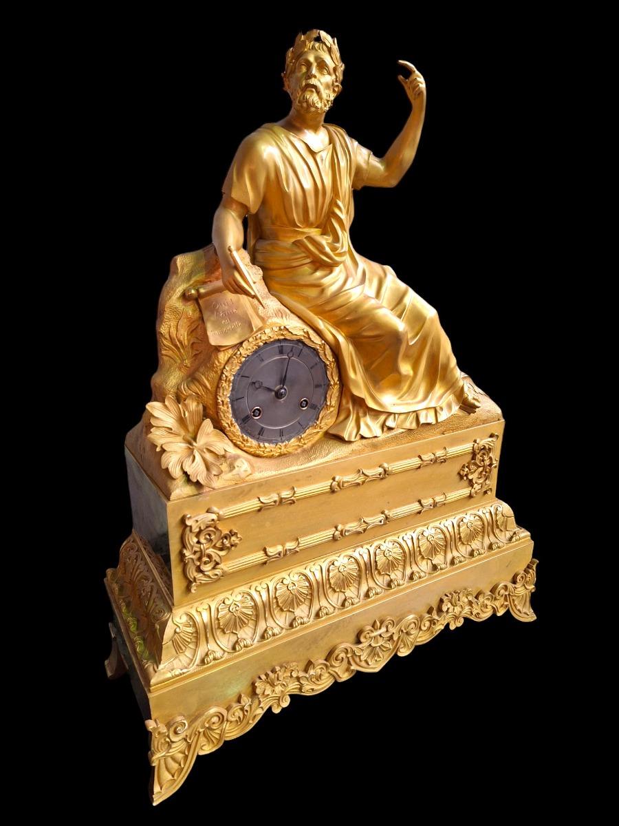 Bronze clock