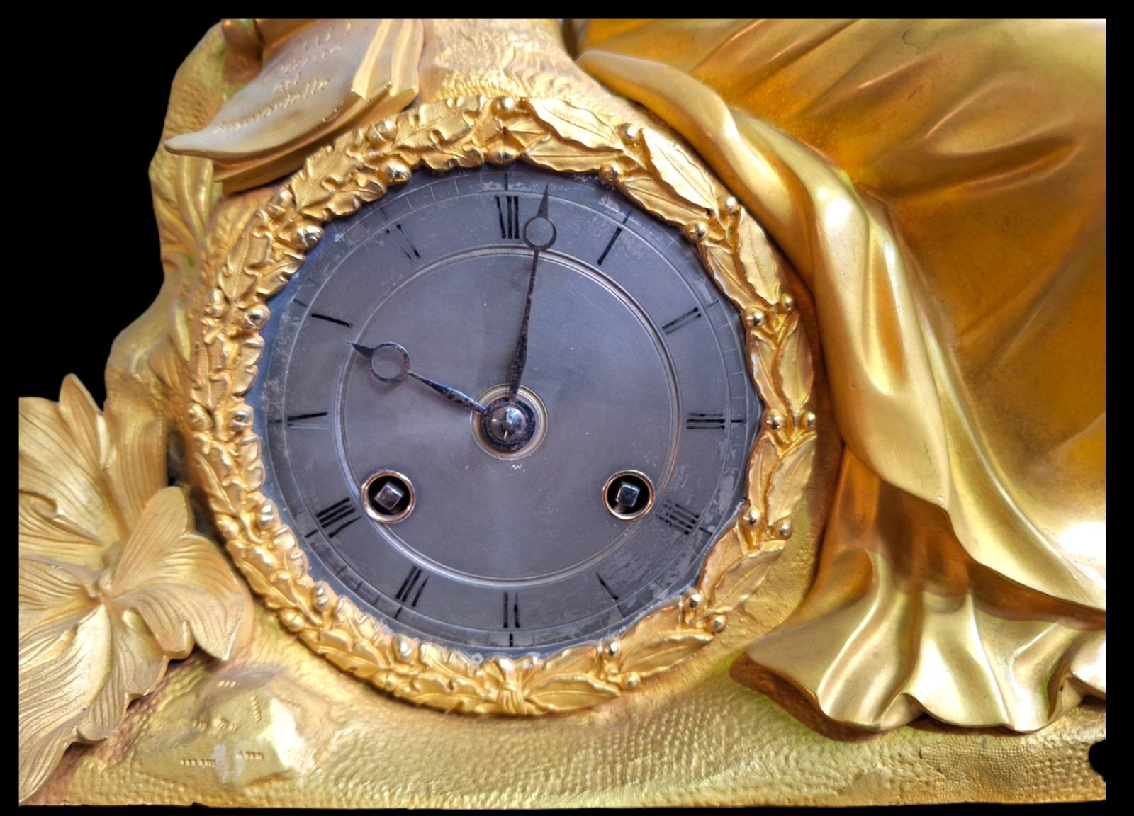 Bronze clock