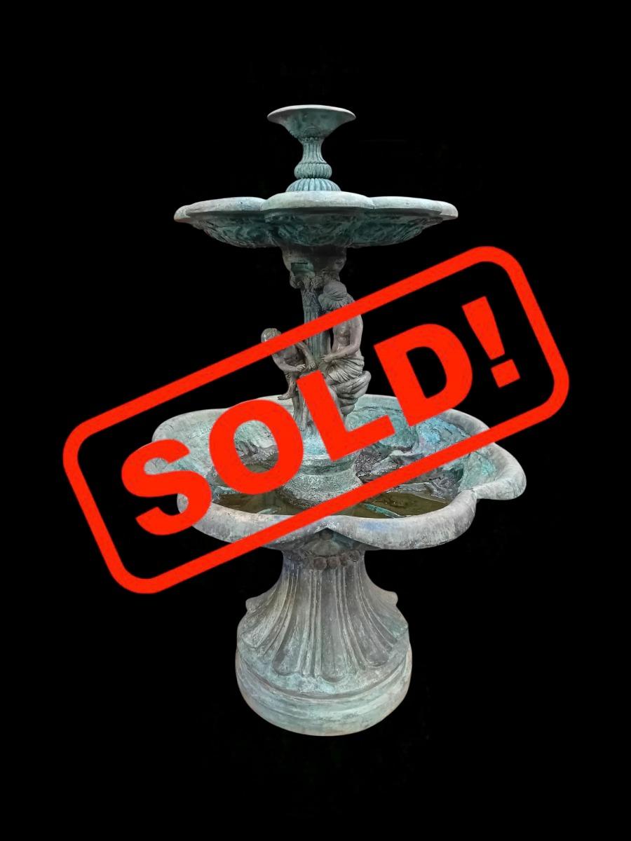 Bronze fountain 