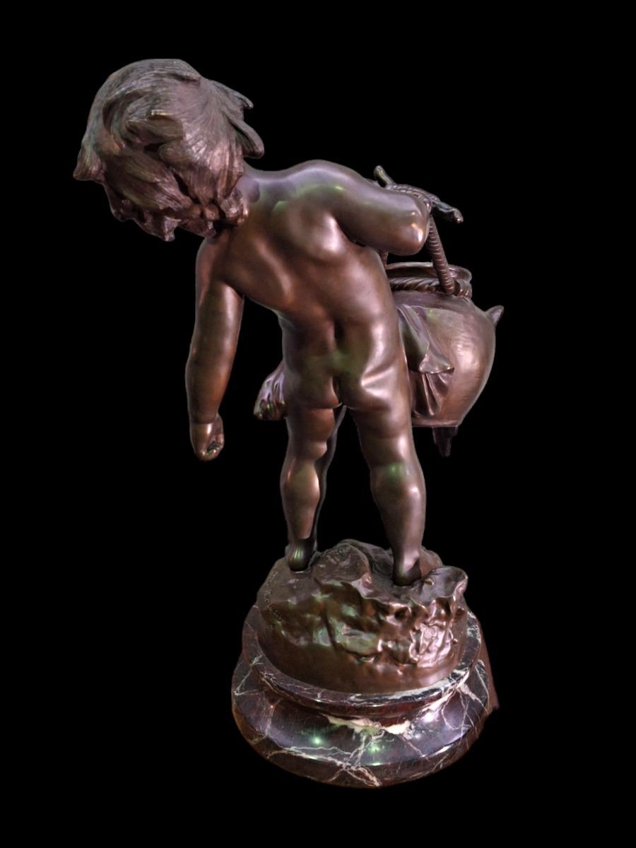 Bronze sculpture Auguste Moreau