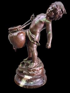 Bronze sculpture Auguste Moreau