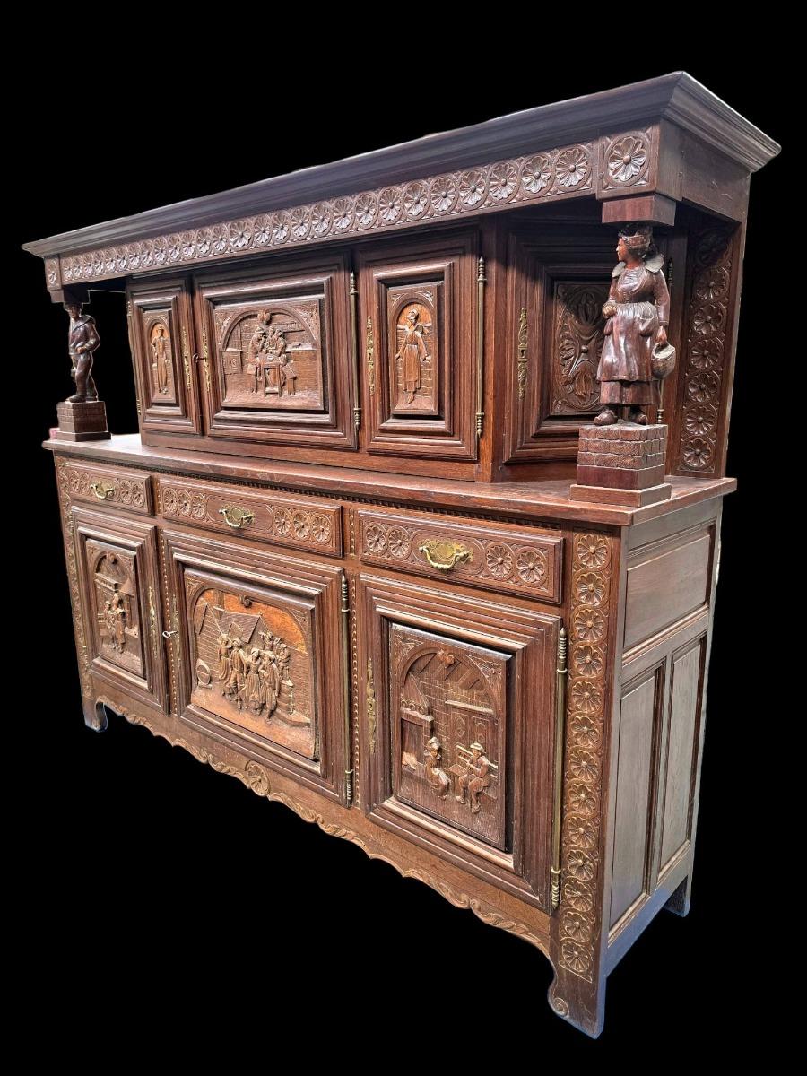 French breton sideboard 