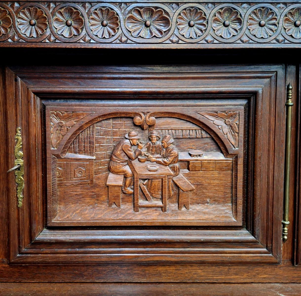 French breton sideboard 