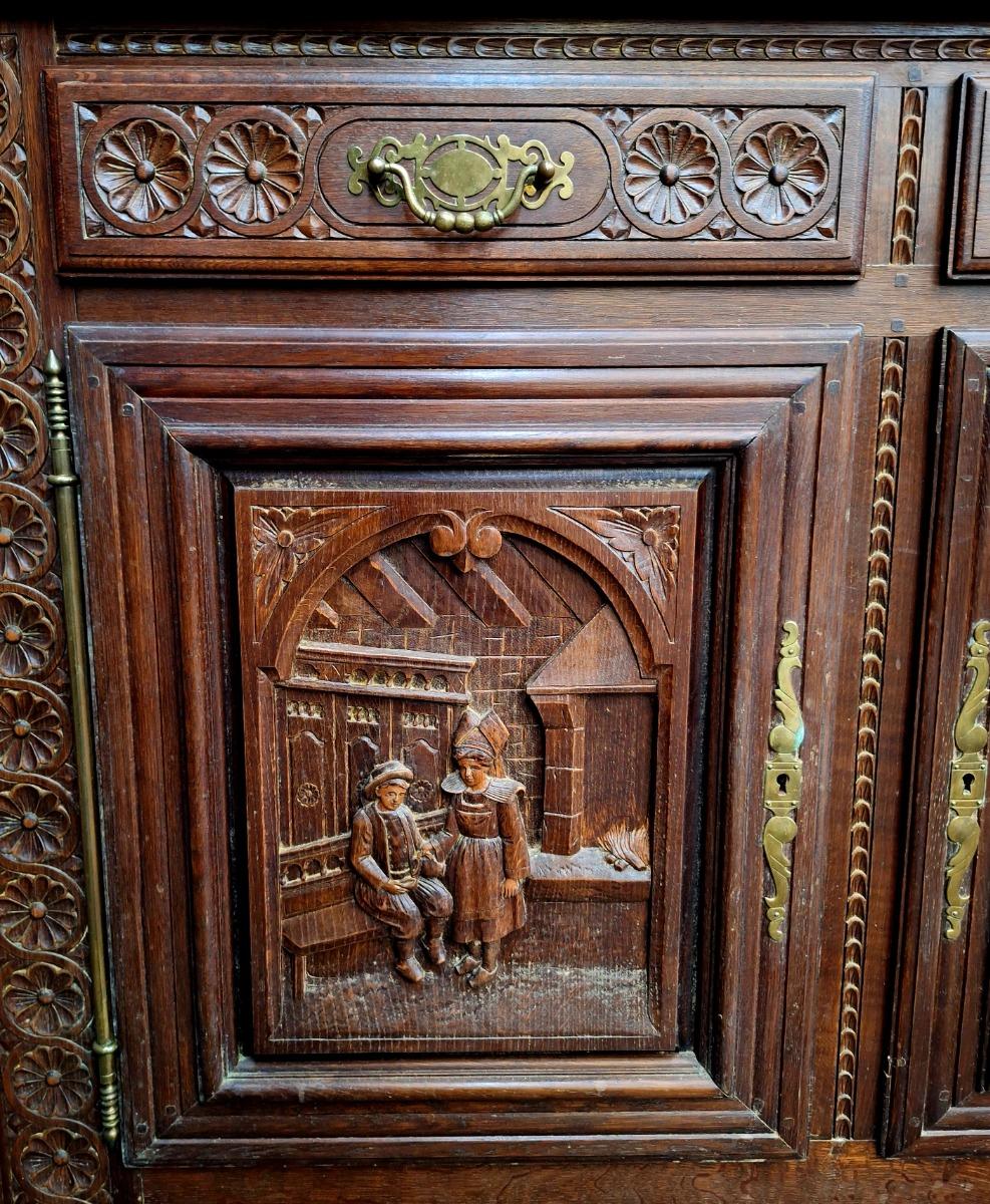 French breton sideboard 