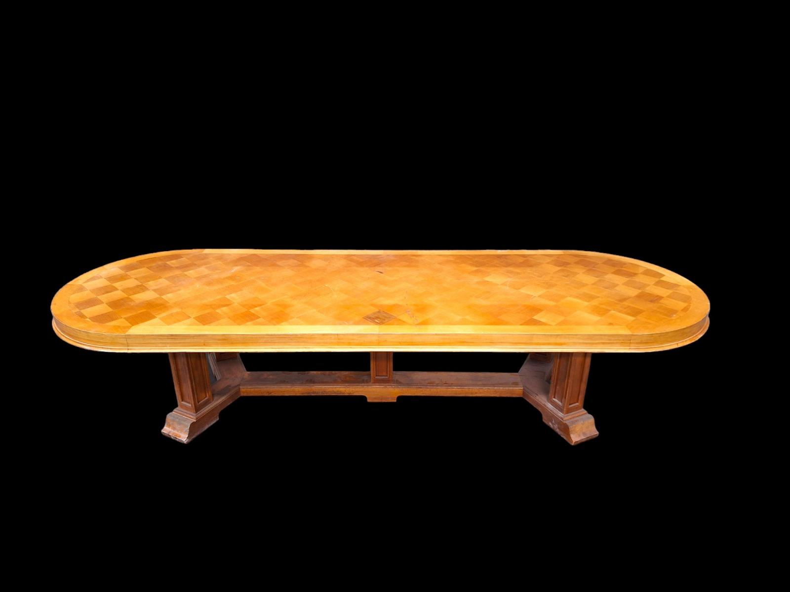 Large conference table