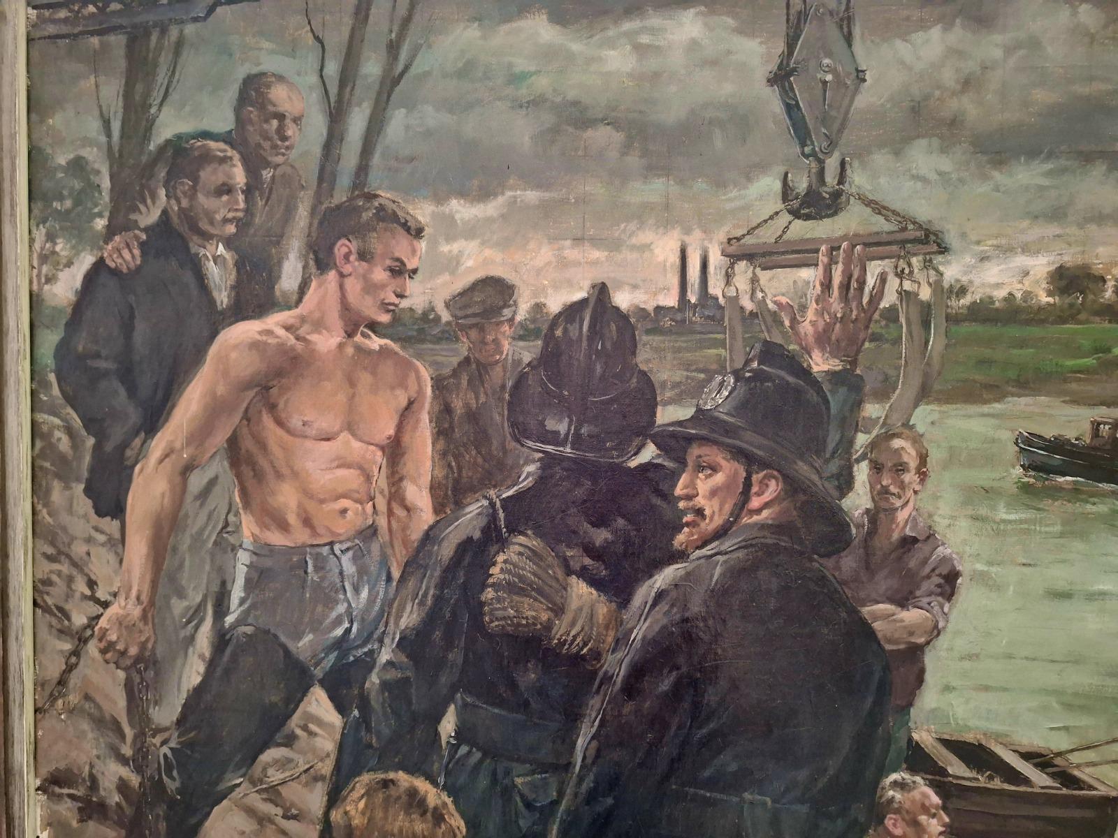 Large painting 20th century