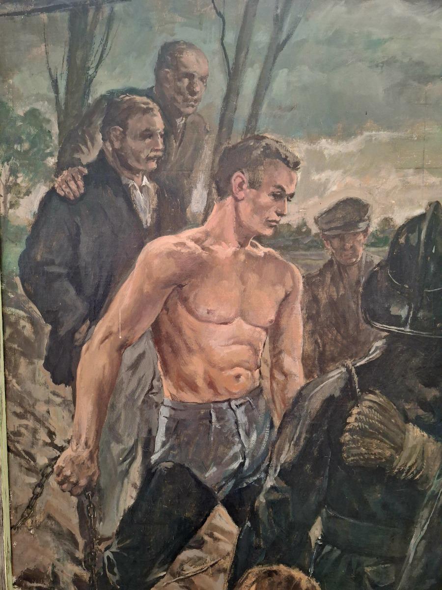 Large painting 20th century