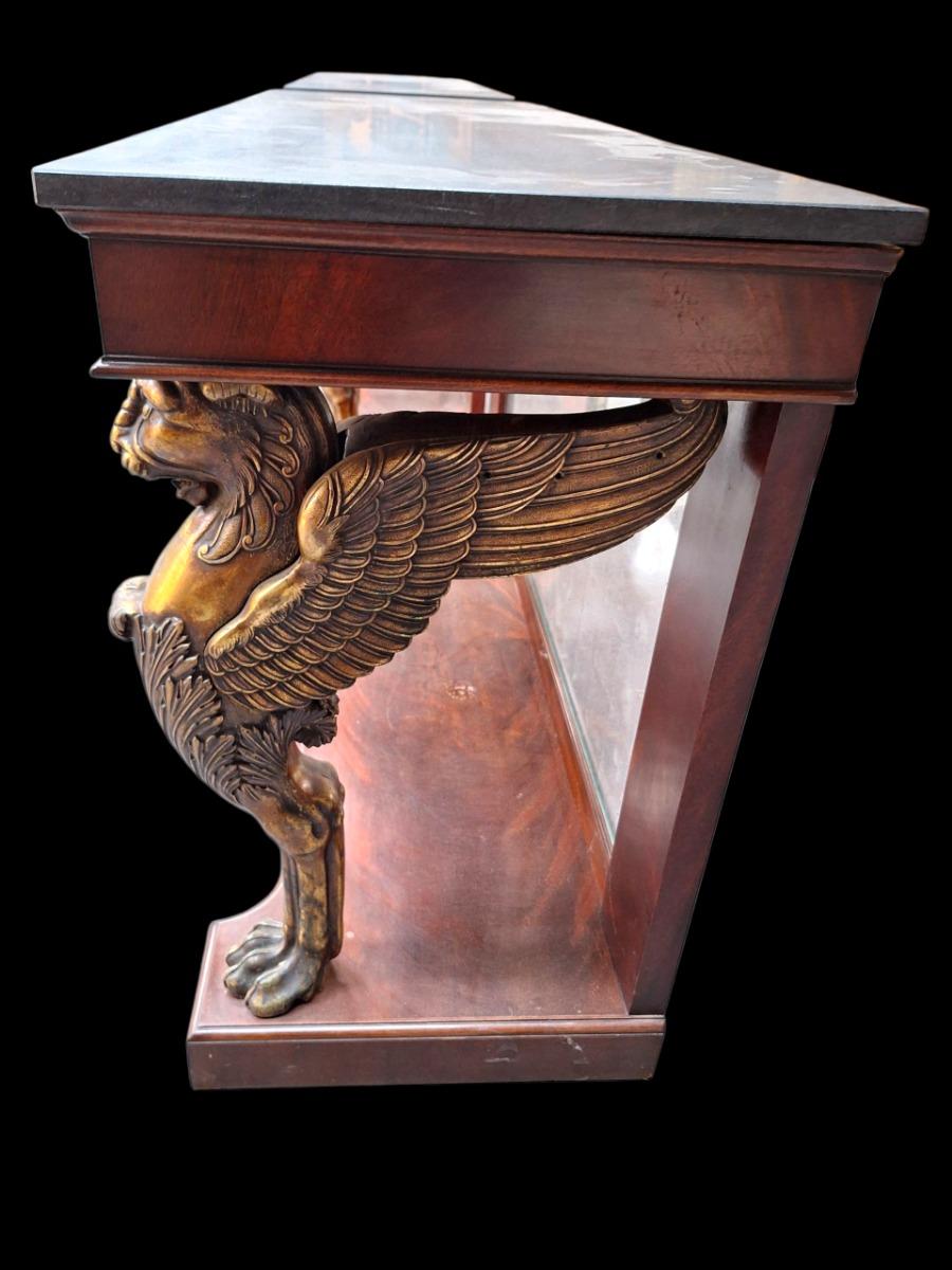 Pair of wall consoles