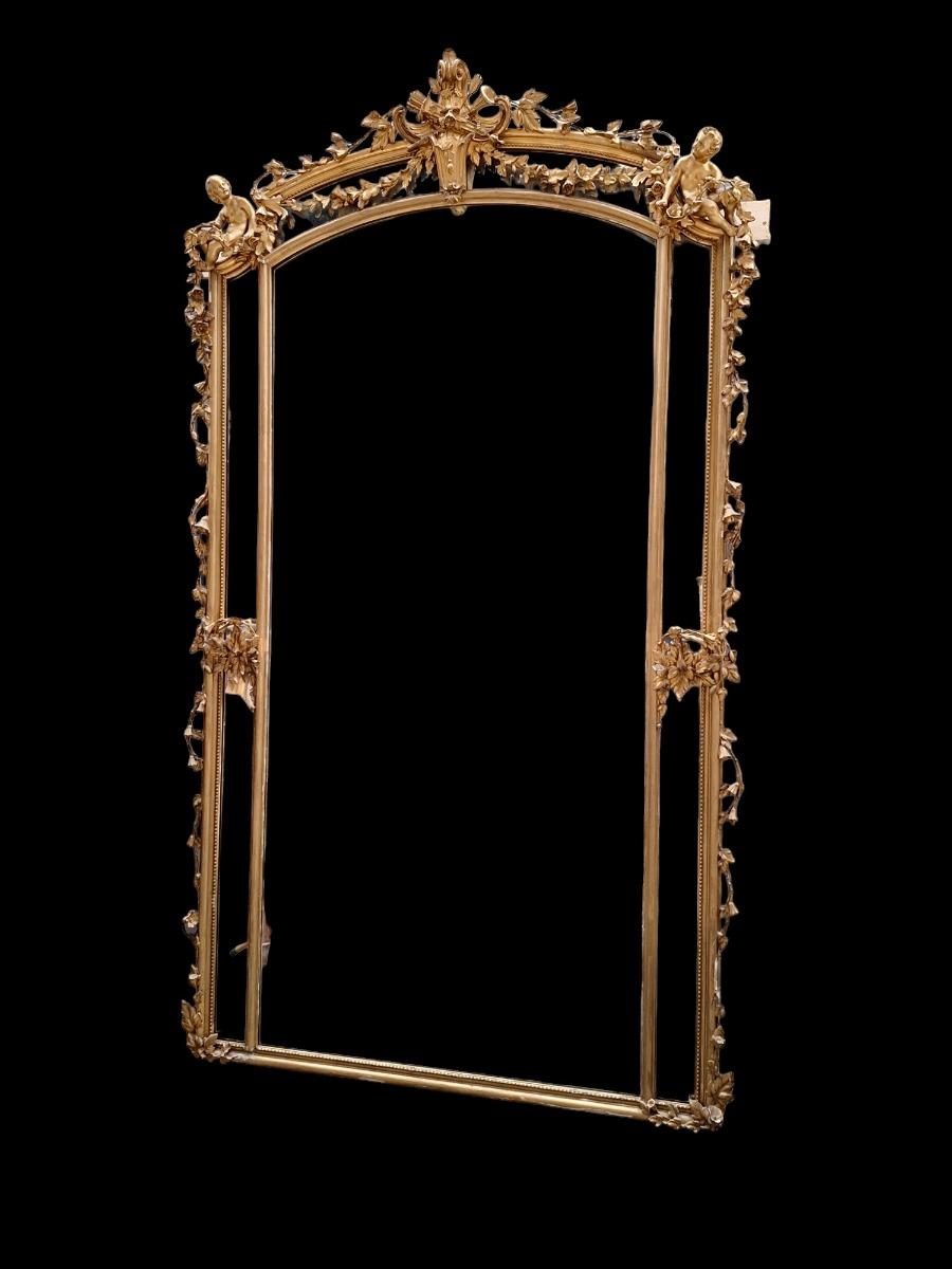 Pair of French  Louis16 style mirrors