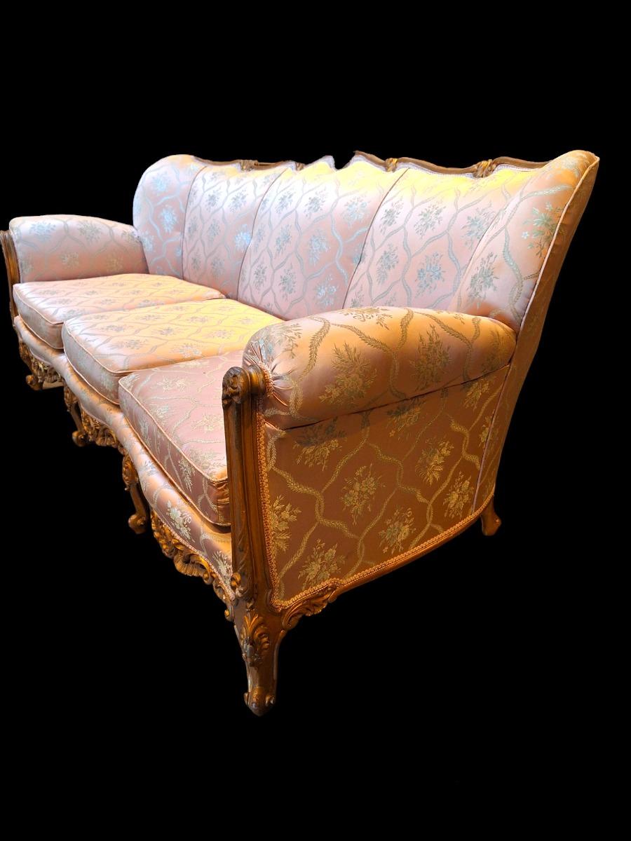 Sofa set Louis XV style