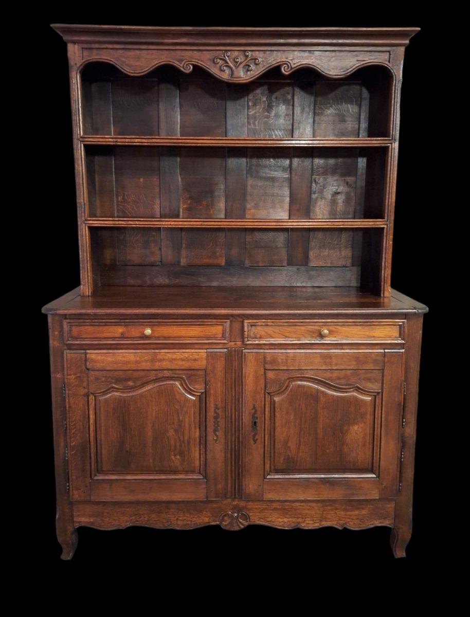 Solid oak cupboard. 