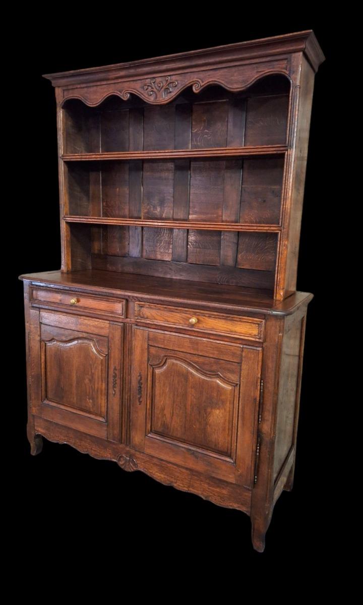 Solid oak cupboard. 